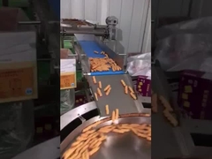 Gelado de envolvimento horizontal Lolly Popsicle de máquina de empacotamento do bloco do fluxo multi