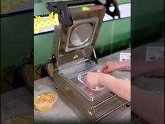 Máquina Seladora de Bandejas Redonda