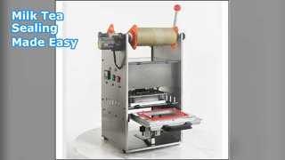 Molde de aço inoxidável para máquina seladora de chá e leite