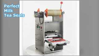 Seladora de chá com leite: embalagem rápida e segura