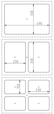 Commercial Automatic Modified Atmosphere Tray Sealer with Food Grade 304 Stainless Steel and 6061 Anodized Aluminum Mold