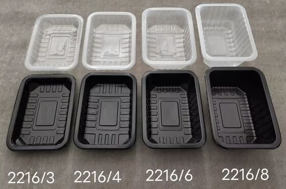 Customizable Manual Edge Cutting Sealer Machine FR430A with Adjustable Temperature Control and Ergonomic Handle for Food Trays