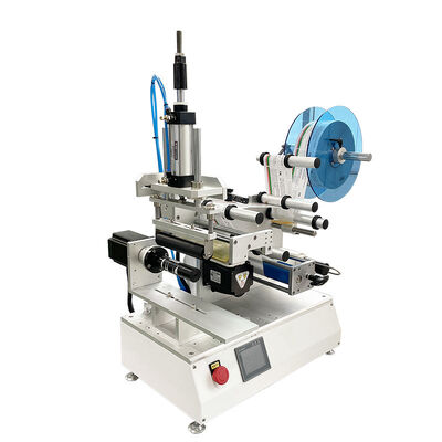 Semi-automatic Multi - Function Rolling Labeling Machine CH-616A for Plastic Boxes and Conical Bottles