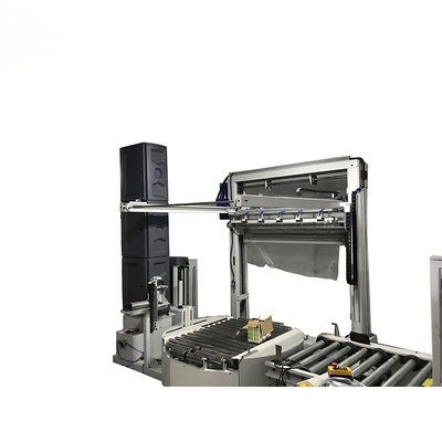 Arm Wrapping Machine Surrounding Film Pallet Wrapper with Top Film Covering Packing Full Automatic Spiral Arm Winding Machine