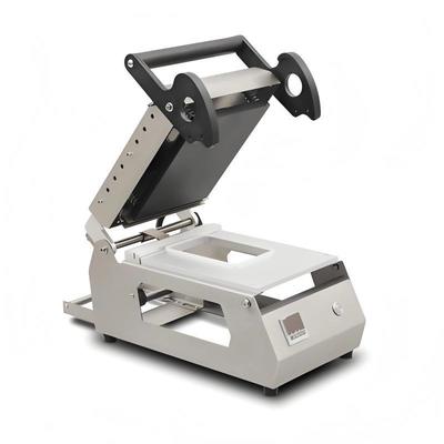 Fecho manual de bandeja de aço inoxidável 304 FR160E com temperatura ajustável e design de poupança de mão-de-obra para embalagens de alimentos