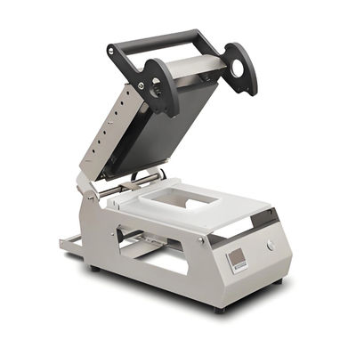 Máquina de vedação manual de bandeja DQ-5 para embalagens de alimentos e carne para recipientes de plástico bandeja máquina de vedação transversal de bandeja de alimentos