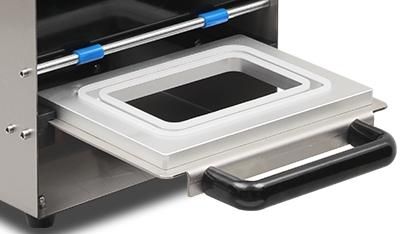 Plastic Material Tray Electric Sealer DF250T High Quality Semi-Automatic Fast Food Box Tray Sealer Machine