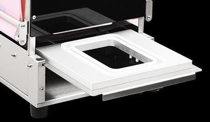 Factory Direct Sale Stainless Steel Automatic Food Tray Sealer Machine DF250TA with Electronic Temperature Controller and Customizable Mould Dimension