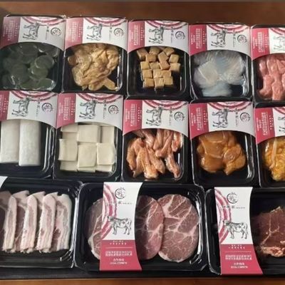 Touchscreen Control Hand Pressed Plastic Tray Vacuum Skin Sealing Machine with Food Grade 304 Stainless Steel