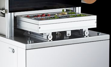 Commercial Automatic Modified Atmosphere Tray Sealer with Food Grade 304 Stainless Steel and 6061 Anodized Aluminum Mold