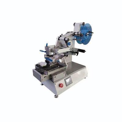 Fornecimento direto do fabricante de máquina rotuladora plana semiautomática pequena CH-615, máquina rotuladora de peças plásticas, máquina rotuladora plana