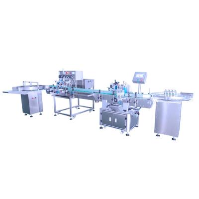 Máquina de enchimento peristáltica totalmente automática de quatro cabeças CH-5566 personalizada para linha de produção de enchimento de óleo de gergelim e óleo de colza comestível